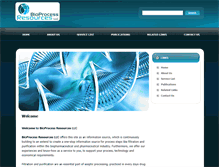 Tablet Screenshot of bioprocessresources.com